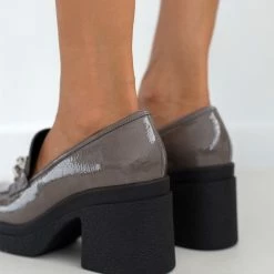 Αγορά 🎉 Loafers λουστρίνι Tfp - Γκρι 😍 -Sneakers Κατάστημα loafers loustrini tfp 108623 drdw