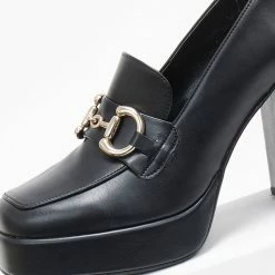 Ολοκαίνουργιο 🎉 Loafers με αγκράφα Tfp - Μαύρο 🥰 -Sneakers Κατάστημα loafers me agkrafa tfp 109455 2pnz