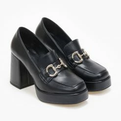 Ολοκαίνουργιο 🎉 Loafers με αγκράφα Tfp - Μαύρο 🥰 -Sneakers Κατάστημα loafers me agkrafa tfp 109455 7ie4