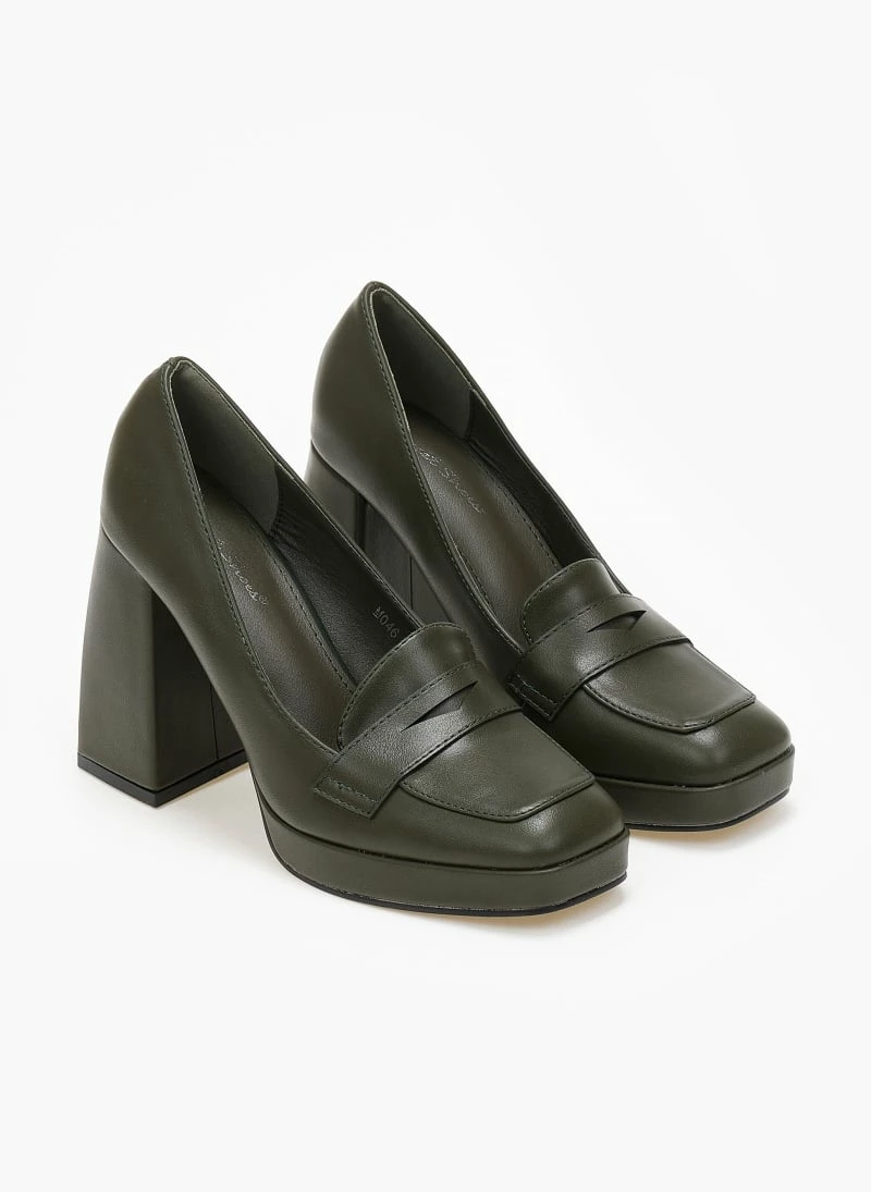 Εκπτωση 🔔 The Fashion Project Loafers με λεπτή φιάπα - Λαδί 😍 7 Εκπτωση 🔔 The Fashion Project Loafers με λεπτή φιάπα - Λαδί 😍 - Image 5