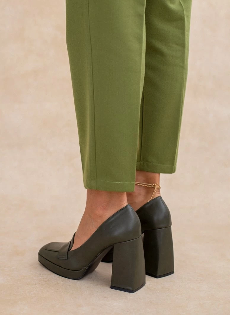 Εκπτωση 🔔 The Fashion Project Loafers με λεπτή φιάπα - Λαδί 😍 9 Εκπτωση 🔔 The Fashion Project Loafers με λεπτή φιάπα - Λαδί 😍 - Image 7