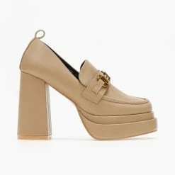 Εκπτωση 🥰 The Fashion Project Loafers με ψηλή σόλα - Τάουπε 💯 15 Εκπτωση 🥰 The Fashion Project Loafers με ψηλή σόλα - Τάουπε 💯 -Sneakers Κατάστημα loafers me psili sola 108250 3grg