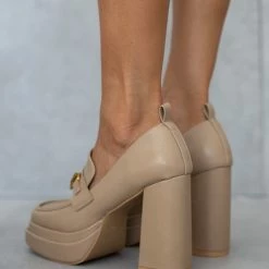 Εκπτωση 🥰 The Fashion Project Loafers με ψηλή σόλα - Τάουπε 💯 13 Εκπτωση 🥰 The Fashion Project Loafers με ψηλή σόλα - Τάουπε 💯 -Sneakers Κατάστημα loafers me psili sola 108250 it8u