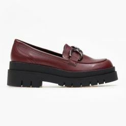 Συμφωνίες 🔔 Loafers Chunky Estil - Μπορντό ⌛ 10 Συμφωνίες 🔔 Loafers Chunky Estil - Μπορντό ⌛ -Sneakers Κατάστημα loafers me psili sola estil 108755 dii4