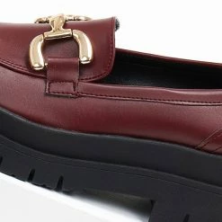 Κουπόνι 🥰 Loafers Chunky με διακοσμητικό Estil - Μπορντό 🛒 -Sneakers Κατάστημα loafers me xruso diakosmitiko estil 108757 97dc