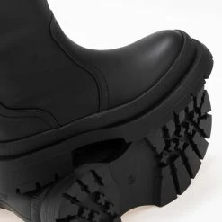 Η καλύτερη συμφωνία 🛒 The Fashion Project Μπότες Chunky σε ματ χρώματα - Μαύρο ❤️ -Sneakers Κατάστημα mat isies mpotes me idiaiteri sola 97579 oae3