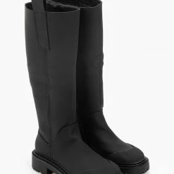 Κουπόνι 🛒 The Fashion Project Μπότες Chunky σε ματ χρώματα - Μαύρο 😉 -Sneakers Κατάστημα mat mpotes me trakterwti sola 96562 wjb2