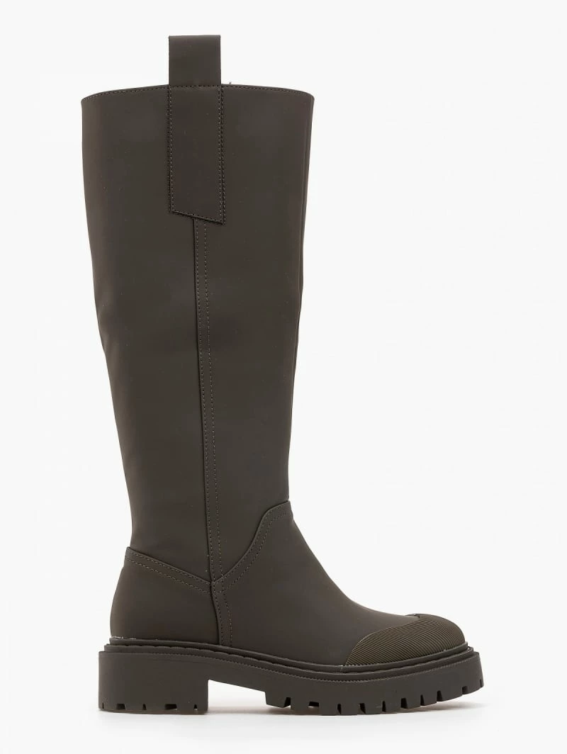 Η καλύτερη συμφωνία 😀 The Fashion Project Μπότες Chunky σε ματ χρώματα - Χακί 👍 3 Η καλύτερη συμφωνία 😀 The Fashion Project Μπότες Chunky σε ματ χρώματα - Χακί 👍