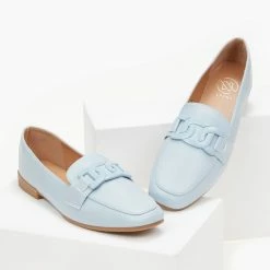 Προώθηση 😀 The Fashion Project Loafers με ματ διακοσμητικό στο ίδιο χρώμα - Γαλάζιο 💯 13 Προώθηση 😀 The Fashion Project Loafers με ματ διακοσμητικό στο ίδιο χρώμα - Γαλάζιο 💯 -Sneakers Κατάστημα mokasinia me mat diakosmitiko sto idio xrwma 100126 io35