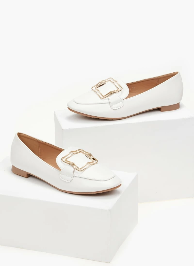 Καλύτερες κριτικές για ⭐ The Fashion Project Loafers με τετράγωνη αγκράφα - Λευκό ❤️ 5 Καλύτερες κριτικές για ⭐ The Fashion Project Loafers με τετράγωνη αγκράφα - Λευκό ❤️ - Image 3