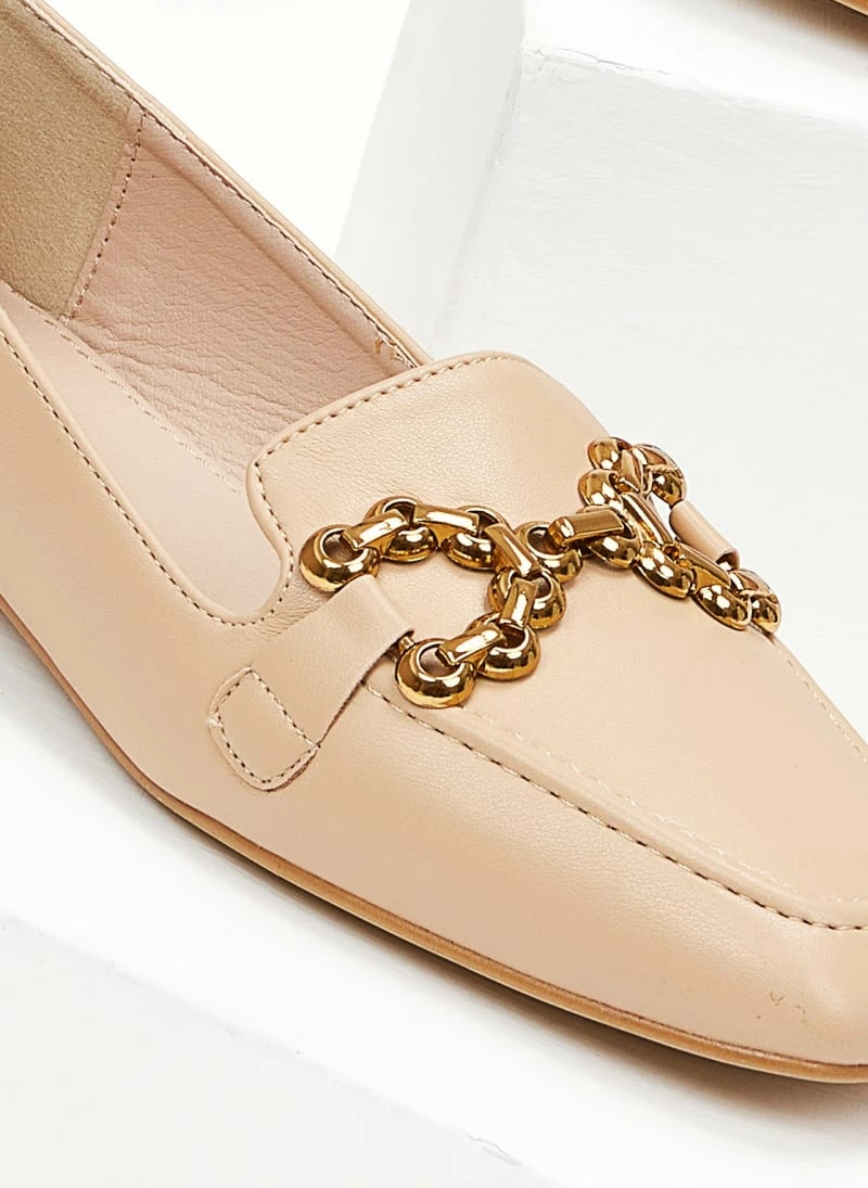 Πολύ καλή προσφορά ✔️ The Fashion Project Loafers σε καρέ γραμμή με εξωτερική ραφή - Πούρο 🥰 5 Πολύ καλή προσφορά ✔️ The Fashion Project Loafers σε καρέ γραμμή με εξωτερική ραφή - Πούρο 🥰 - Image 3