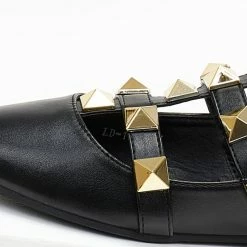 Καλύτερη πώληση 💯 The Fashion Project Μπαλαρίνες με μπαρέτα και τρουκς - Μαύρο 💯 -Sneakers Κατάστημα mpalarines me mpareta kai trouks 107098 2u67