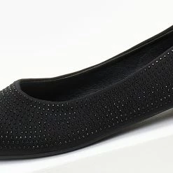 Εκπτωση 🧨 The Fashion Project Μπαλαρίνες μυτερές με Strass - Μαύρο 🛒 -Sneakers Κατάστημα mpalarines muteres me strass 107256 r1e3