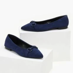 Εξοδος 👍 The Fashion Project Μπαλαρίνες μυτερές με σχέδιο - Μπλε σκούρο 👍 11 Εξοδος 👍 The Fashion Project Μπαλαρίνες μυτερές με σχέδιο - Μπλε σκούρο 👍 -Sneakers Κατάστημα mpalarines muteres me sxedio 106634 1xdu