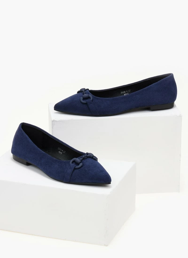 Εξοδος 👍 The Fashion Project Μπαλαρίνες μυτερές με σχέδιο - Μπλε σκούρο 👍 5 Εξοδος 👍 The Fashion Project Μπαλαρίνες μυτερές με σχέδιο - Μπλε σκούρο 👍 - Image 3