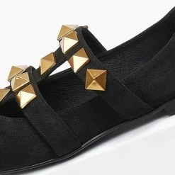 Η καλύτερη συμφωνία 😉 Μπαλαρίνες μυτερές με τρουκς Estil - Μαύρο ⌛ -Sneakers Κατάστημα mpalarines muteres me trouks estil 108943 b1x3