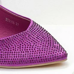 Καλύτερες κριτικές για 😉 The Fashion Project Μπαλαρίνες μυτερές σατέν με Lace Up δέσιμο - Μωβ 🔥 -Sneakers Κατάστημα mpalarines muteres saten me lace up desimo 106506 300n