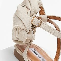 Τοπ 10 🤩 The Fashion Project Μπαλαρίνες Suede με Lace Up δέσιμο - Μπεζ 👏 -Sneakers Κατάστημα mpalarines suede me lace up desimo 103382 ohxm