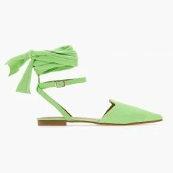 Συμφωνίες 🌟 The Fashion Project Μπαλαρίνες Suede με Lace Up δέσιμο - Λαχανί ❤️ 12 Συμφωνίες 🌟 The Fashion Project Μπαλαρίνες Suede με Lace Up δέσιμο - Λαχανί ❤️ -Sneakers Κατάστημα mpalarines suede me lace up desimo 103386 g1w4