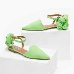 Συμφωνίες 🌟 The Fashion Project Μπαλαρίνες Suede με Lace Up δέσιμο - Λαχανί ❤️ 13 Συμφωνίες 🌟 The Fashion Project Μπαλαρίνες Suede με Lace Up δέσιμο - Λαχανί ❤️ -Sneakers Κατάστημα mpalarines suede me lace up desimo 103386 uuu7