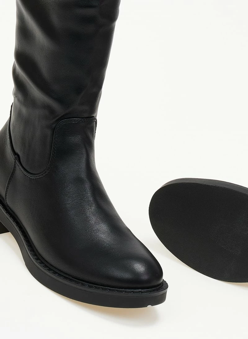 ΧΟΝΔΡΙΚΟ ΕΜΠΟΡΙΟ 🔥 The Fashion Project Μπότες πάνω από το γόνατο - Μαύρο 😉 7 ΧΟΝΔΡΙΚΟ ΕΜΠΟΡΙΟ 🔥 The Fashion Project Μπότες πάνω από το γόνατο - Μαύρο 😉 - Image 5