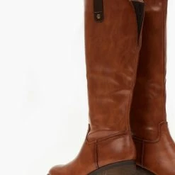 Καλύτερη πώληση 🎁 The Fashion Project Μπότες Casual με διχρωμία στο θηλάκι - Ταμπά ❤️ -Sneakers Κατάστημα mpotes casual me dixrwmia sto thilaki 105769 6m5k