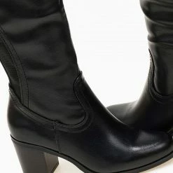 Προϋπολογισμός 👏 The Fashion Project Μπότες Casual με οβάλ τελείωμα - Μαύρο ✨ -Sneakers Κατάστημα mpotes casual me oval teleiwma 107169 jdjh