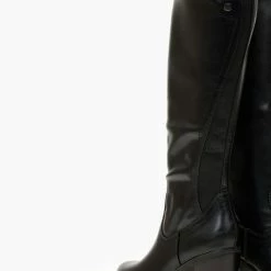 Προϋπολογισμός 👏 The Fashion Project Μπότες Casual με οβάλ τελείωμα - Μαύρο ✨ -Sneakers Κατάστημα mpotes casual me oval teleiwma 107169 veb2