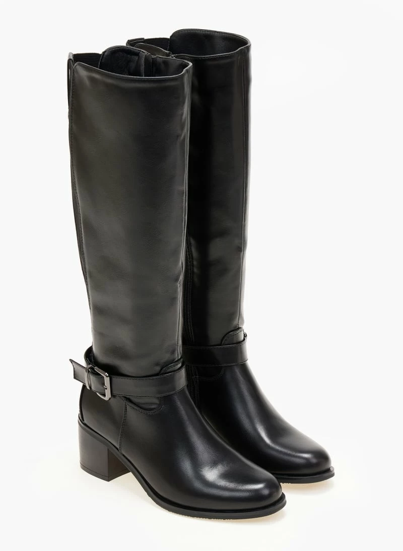 Νέος 😉 The Fashion Project Μπότες Casual με ζωνάκι - Μαύρο 🛒 4 Νέος 😉 The Fashion Project Μπότες Casual με ζωνάκι - Μαύρο 🛒 - Image 2