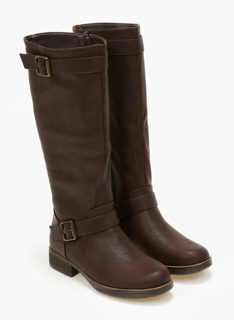 Η καλύτερη συμφωνία 🎁 The Fashion Project Μπότες Casual με ζωνάκι - Καφέ 😉 7 Η καλύτερη συμφωνία 🎁 The Fashion Project Μπότες Casual με ζωνάκι - Καφέ 😉 - Image 5