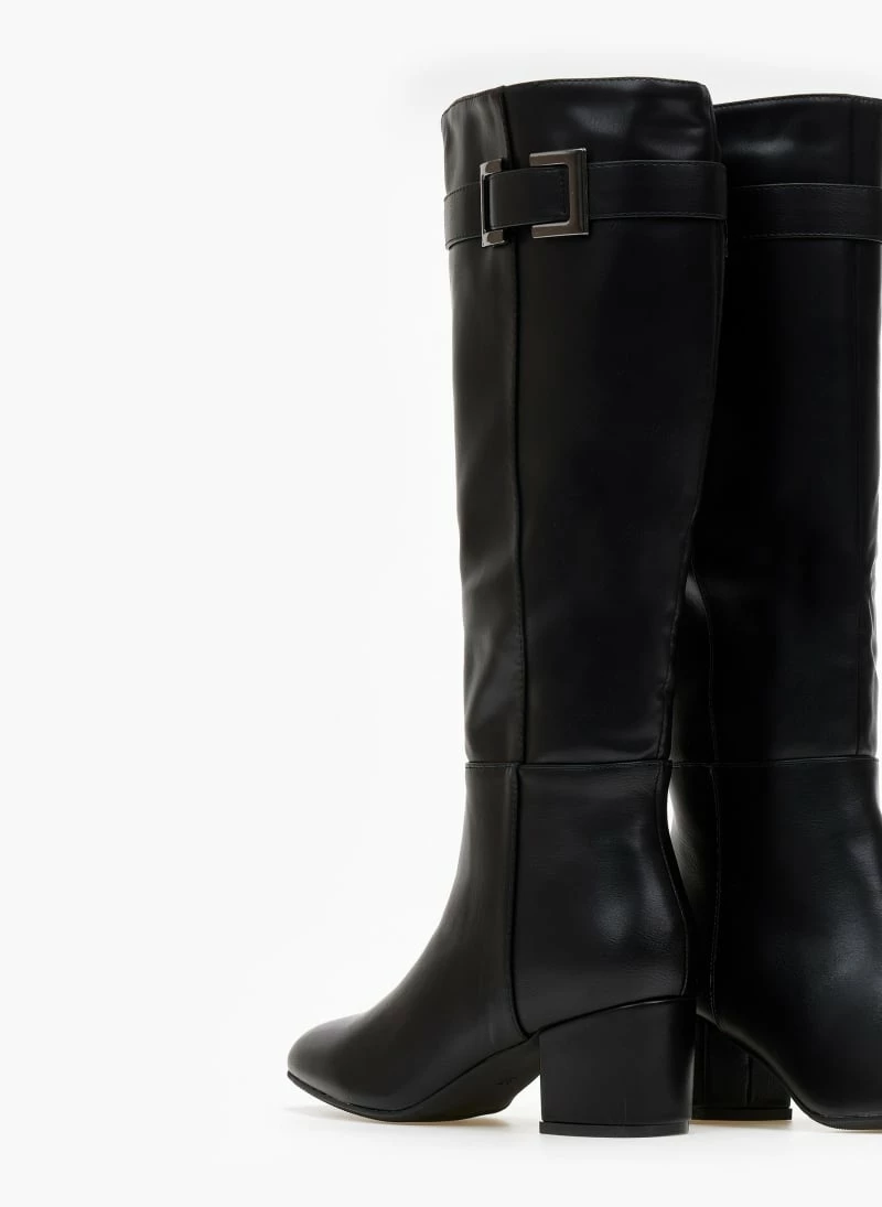 Προϋπολογισμός 😉 The Fashion Project Μπότες Casual με ζωνάκι - Μαύρο 😉 6 Προϋπολογισμός 😉 The Fashion Project Μπότες Casual με ζωνάκι - Μαύρο 😉 - Image 4