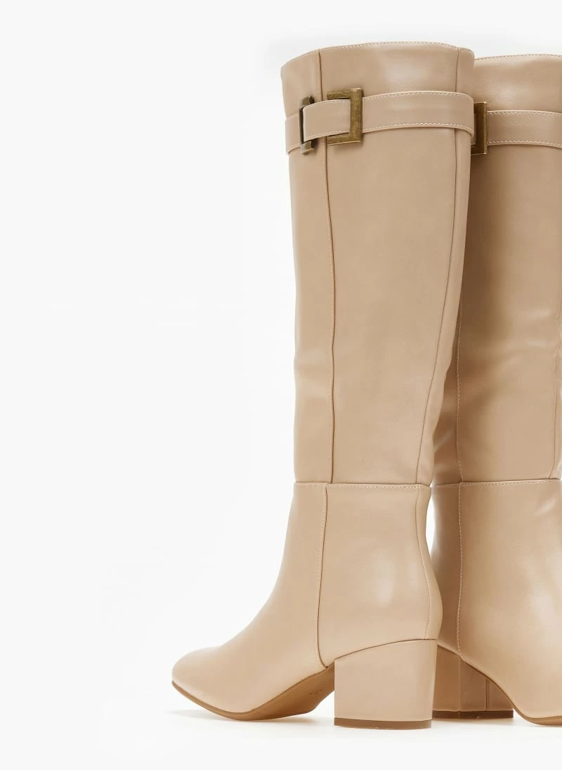 Προώθηση 😉 The Fashion Project Μπότες Casual με ζωνάκι - Μπεζ ✨ 6 Προώθηση 😉 The Fashion Project Μπότες Casual με ζωνάκι - Μπεζ ✨ - Image 4