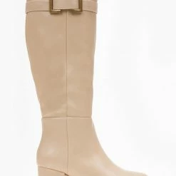 Sneakers Κατάστημα 41 Προώθηση 😉 The Fashion Project Μπότες Casual με ζωνάκι - Μπεζ ✨