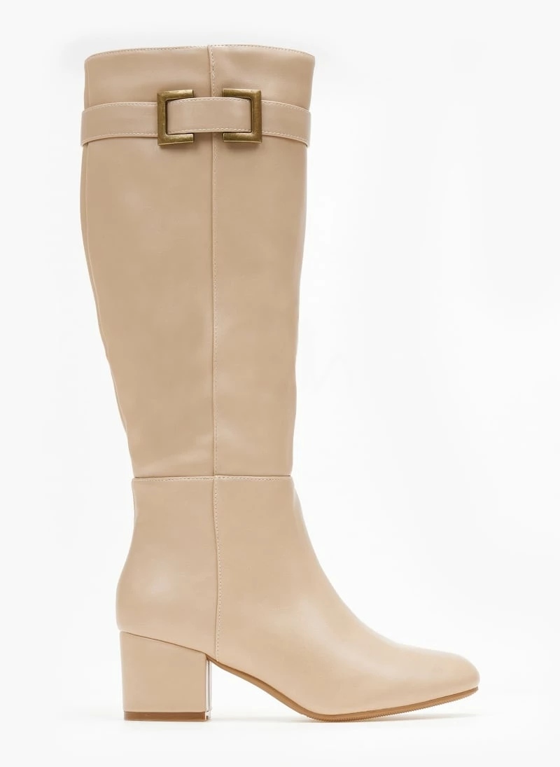 Προώθηση 😉 The Fashion Project Μπότες Casual με ζωνάκι - Μπεζ ✨ 3 Προώθηση 😉 The Fashion Project Μπότες Casual με ζωνάκι - Μπεζ ✨