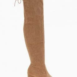 Sneakers Κατάστημα 29 Προϋπολογισμός 🥰 The Fashion Project Μπότες πάνω από το γόνατο Casual - Πούρο 🛒