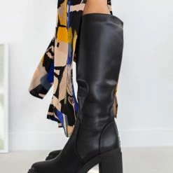 Καλύτερες κριτικές για 🥰 The Fashion Project Μπότες Chunky με τακούνι - Μαύρο ⭐