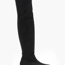 Νέος 😍 The Fashion Project Μπότες Chunky πάνω από το γόνατο - Μαύρο 🔥