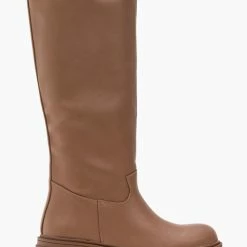 Νέος 🔔 The Fashion Project Μπότες Chunky χωρίς φερμουάρ - Πούρο 💯