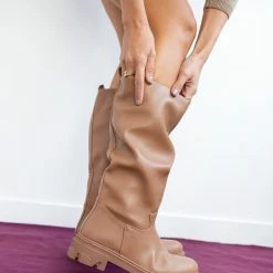 Νέος 🔔 The Fashion Project Μπότες Chunky χωρίς φερμουάρ - Πούρο 💯 -Sneakers Κατάστημα mpotes chynky xwris fermouar 98346 omhg