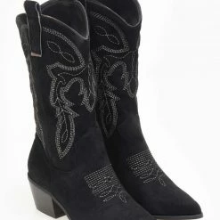 Προώθηση 👏 The Fashion Project Μπότες Cowboy με σχέδιο - Μαύρο 💯 13 Προώθηση 👏 The Fashion Project Μπότες Cowboy με σχέδιο - Μαύρο 💯 -Sneakers Κατάστημα mpotes cowboy me sxedio 109354 4b8h