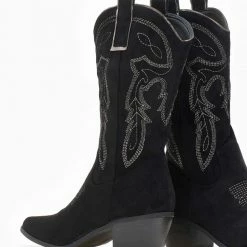 Προώθηση 👏 The Fashion Project Μπότες Cowboy με σχέδιο - Μαύρο 💯 17 Προώθηση 👏 The Fashion Project Μπότες Cowboy με σχέδιο - Μαύρο 💯 -Sneakers Κατάστημα mpotes cowboy me sxedio 109354 5oxn