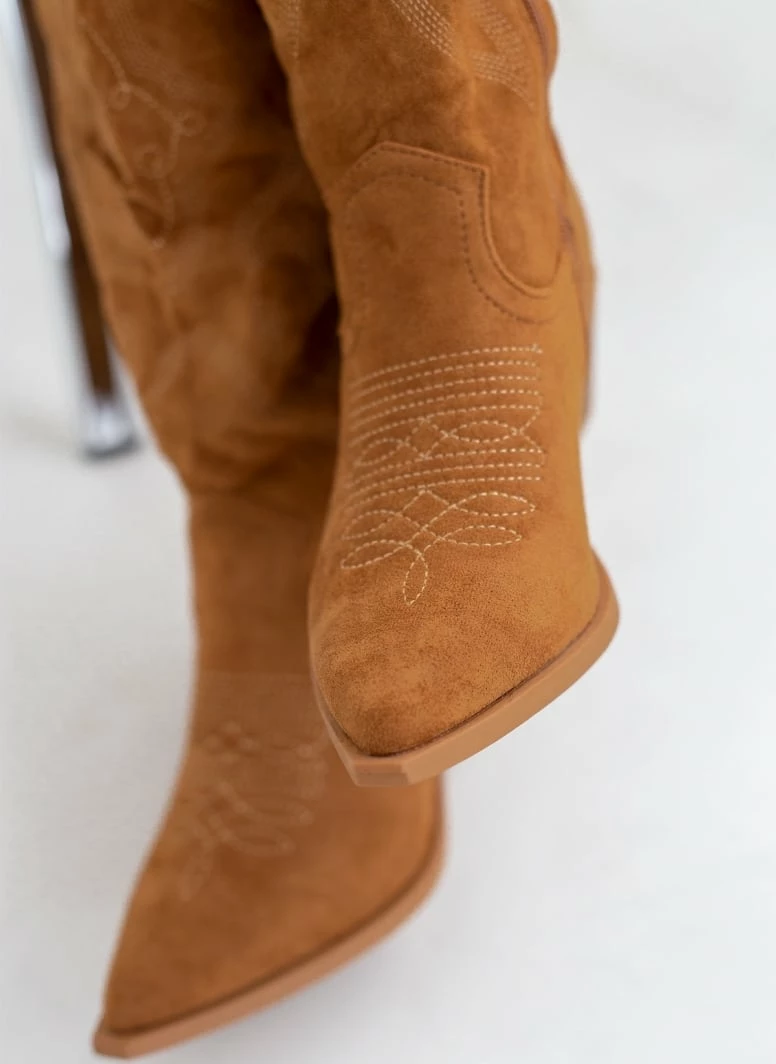 Αγορά 🎉 The Fashion Project Μπότες Cowboy μυτερές - Ταμπά 🔔 5 Αγορά 🎉 The Fashion Project Μπότες Cowboy μυτερές - Ταμπά 🔔 - Image 3