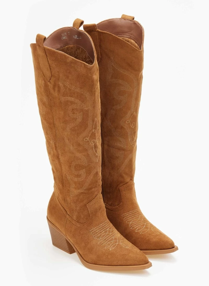 Αγορά 🎉 The Fashion Project Μπότες Cowboy μυτερές - Ταμπά 🔔 6 Αγορά 🎉 The Fashion Project Μπότες Cowboy μυτερές - Ταμπά 🔔 - Image 4