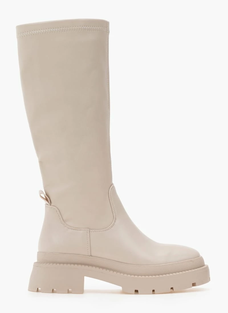 Η καλύτερη συμφωνία 💯 The Fashion Project Μπότες Chunky ελαστικές - Μπεζ ⌛ 4 Η καλύτερη συμφωνία 💯 The Fashion Project Μπότες Chunky ελαστικές - Μπεζ ⌛ - Image 2