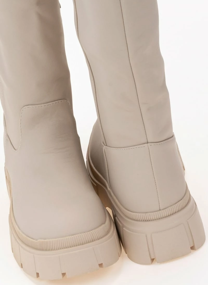 Flash Sale 👍 The Fashion Project Μπότες Chunky - Μπεζ 😀 5 Flash Sale 👍 The Fashion Project Μπότες Chunky - Μπεζ 😀 - Image 3