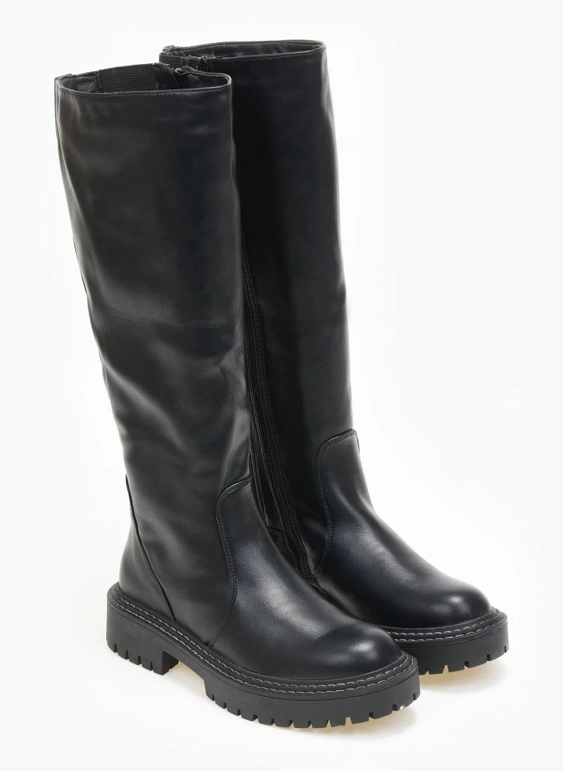 Το φθηνότερο ⭐ The Fashion Project Μπότες με λάστιχο στα πλάι - Μαύρο 🎁 6 Το φθηνότερο ⭐ The Fashion Project Μπότες με λάστιχο στα πλάι - Μαύρο 🎁 - Image 4