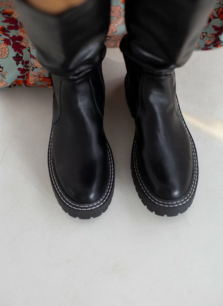 Το φθηνότερο ⭐ The Fashion Project Μπότες με λάστιχο στα πλάι - Μαύρο 🎁 9 Το φθηνότερο ⭐ The Fashion Project Μπότες με λάστιχο στα πλάι - Μαύρο 🎁 - Image 7