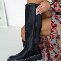 Το φθηνότερο ⭐ The Fashion Project Μπότες με λάστιχο στα πλάι - Μαύρο 🎁 19 Το φθηνότερο ⭐ The Fashion Project Μπότες με λάστιχο στα πλάι - Μαύρο 🎁 -Sneakers Κατάστημα mpotes flat me elastiko tmima 109445 v1kh