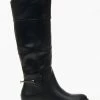 Προϋπολογισμός 😍 The Fashion Project Μπότες ιππασίας με μεταλλικό διακοσμητικό - Μαύρο 🛒