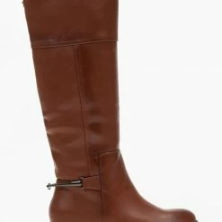 Κουπόνι ⌛ The Fashion Project Μπότες ιππασίας με μεταλλικό διακοσμητικό - Ταμπά 👏